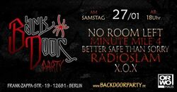 No Room Left / 4 Minute Mile / Better Safe Than Sorry / Radioslam / X.O.X on Jan 27, 2018 [521-small]