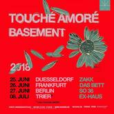 Touché Amoré / Basement / Cadet Carter on Jun 27, 2018 [851-small]
