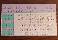 They Might Be Giants / Chris Stamey on Feb 10, 1995 [315-small]