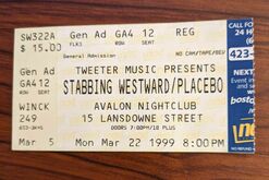 Stabbing Westward / Placebo on Mar 22, 1999 [320-small]