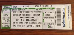 Belle and Sebastian / Rasputina on Nov 13, 2003 [328-small]