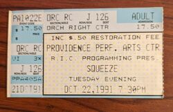 Squeeze / The Candyskins on Oct 22, 1991 [364-small]