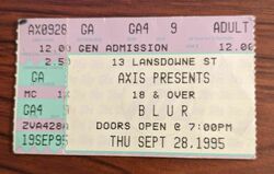 Blur / Whale on Sep 28, 1995 [366-small]