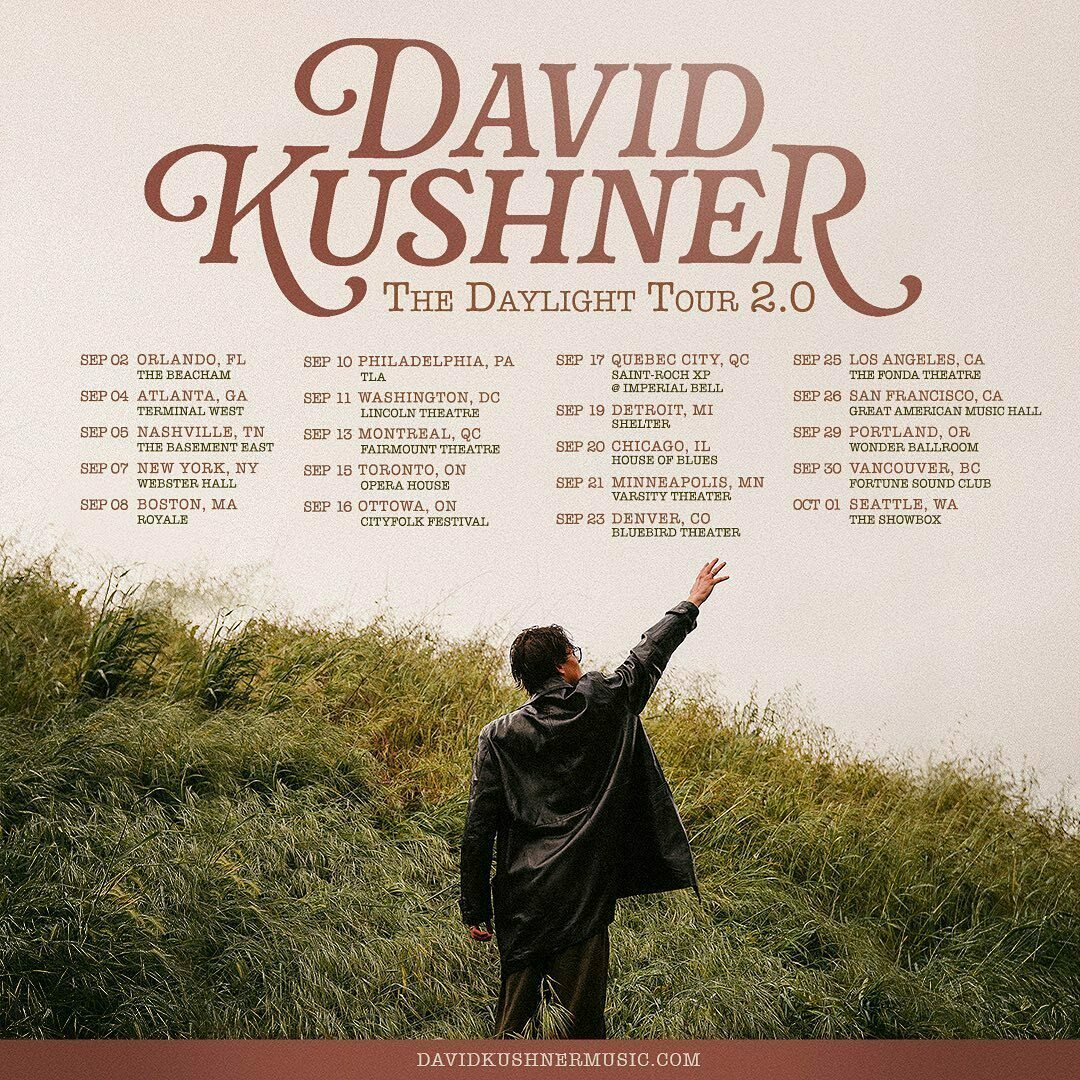 David Kushner Concert & Tour History (Updated for 2024) Concert Archives
