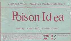 Poison Idea on Mar 3, 1991 [037-small]