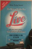 The front of the venue's poster has the initial date of the show, the back has the rescheduled date., Live / The Martini Brothers on Feb 4, 2000 [133-small]