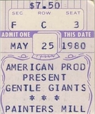 Gentle Giant / Facedancer on May 25, 1980 [290-small]