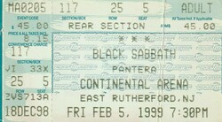 Black Sabbath / Deftones / Pantera on Feb 5, 1999 [392-small]