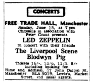 Led Zeppelin / The Liverpool Scene / Bloodwyn Pig on Jun 15, 1969 [408-small]