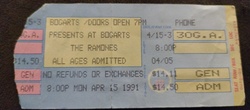 Ramones / Dickies on Apr 15, 1991 [181-small]