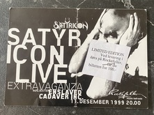 Satyricon / Enslaved / Cadaver Inc. on Dec 11, 1999 [214-small]