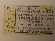 James Taylor  on Sep 8, 1983 [196-small]