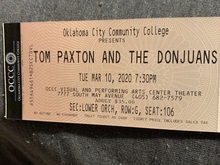 Tom Paxton / The DonJuans on Mar 10, 2020 [355-small]