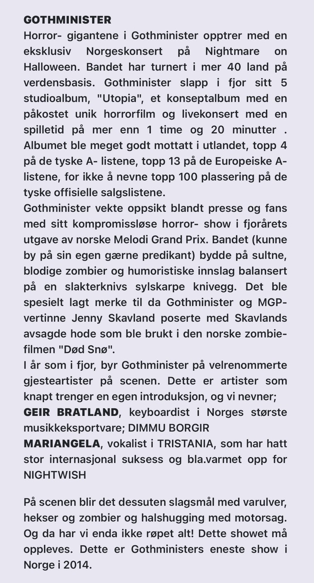 Geir Bratland Concert & Tour History | Concert Archives