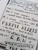 The Purple Hearts / Makin Time on Dec 20, 1984 [182-small]