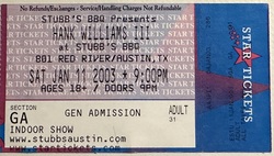 Hank Williams III / Scott H. Biram on Jan 11, 2003 [469-small]