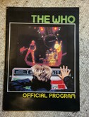 The Who 09/09/1982 programme, The Who on Sep 9, 1982 [043-small]