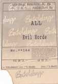 All / Evil Horde on Aug 20, 1991 [229-small]