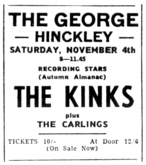 The Kinks / The Carlings on Nov 4, 1967 [314-small]