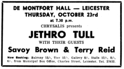 Jethro Tull / Savoy Brown / Terry Reid on Oct 23, 1969 [315-small]