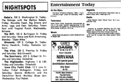Nirvana / Annihilation Association on Jul 5, 1989 [319-small]