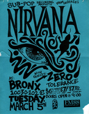 Nirvana / Zero Tolerancë on Mar 5, 1991 [320-small]