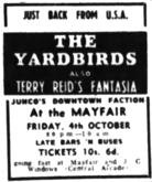 The Yardbirds / New York Public Library / Juncos / Downtown Faction on Oct 4, 1968 [347-small]