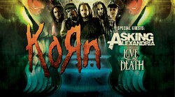 Korn / Asking Alexandria / Love & Death on Sep 26, 2013 [728-small]