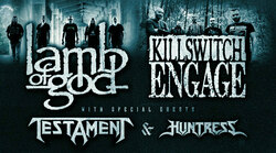 Killswitch Engage / Testament / Huntress / Lamb of God on Nov 24, 2013 [754-small]