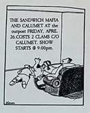 Sandwich Mafia / Calumet on Apr 26, 1996 [953-small]