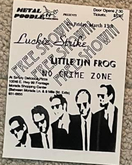 Little Tin Frog / Luckie Strike / No Crime Zone on Mar 13, 1998 [957-small]