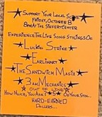 Luckie Strike / Out of Line / Dr. Rocket And The Moon Patrol / Earlimart / 3am Mechanics on Oct 8, 1999 [961-small]