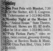Ten Foot Pole / Blanket on Mar 4, 1996 [870-small]