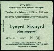 Lynyrd Skynyrd / Support on Feb 8, 1977 [937-small]