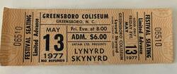 Lynyrd Skynyrd / Nazareth on May 13, 1977 [981-small]
