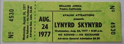 Lynyrd Skynyrd / REO Speedwagon / Rex Smith on Aug 24, 1977 [982-small]