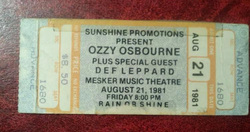 Ozzy Osbourne / Def Leppard on Aug 21, 1981 [567-small]