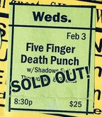 Five Finger Death Punch / Shadows Fall / God Forbid / Throwdown / 2Cents on Feb 3, 2010 [624-small]