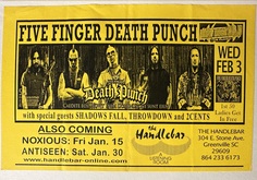 Five Finger Death Punch / Shadows Fall / God Forbid / Throwdown / 2Cents on Feb 3, 2010 [628-small]