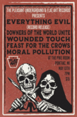 Everything Evil / Downers of the World Unite / Wounded Touch / Feast For The Crows / Moral Pollution on May 13, 2023 [000-small]