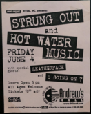 Strung Out / Hot Water Music / Leatherface / 6 Going on 7 on Jun 4, 1999 [481-small]