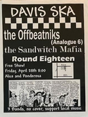 The Offbeatniks / Analogue 6 / Sandwich Mafia / Round Eighteen on Apr 28, 2000 [563-small]