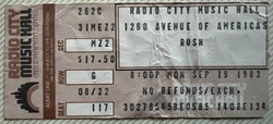Rush on Sep 19, 1983 [881-small]
