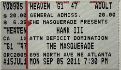 Hank Williams III / assjack / Attention Deficit Disorder on Sep 5, 2011 [023-small]