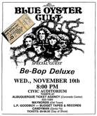 Blue Öyster Cult / Be Bop Deluxe on Nov 10, 1976 [164-small]