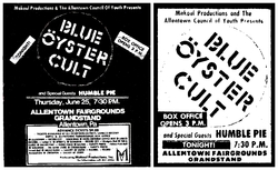Blue Öyster Cult / Humble Pie on Jun 25, 1981 [170-small]