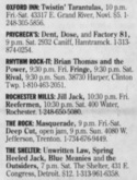 Unwritten Law / Spring Heeled Jack / Blue Meanies / The Outsiders on Apr 17, 1999 [622-small]