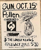 Pollen / Whorange / The Lonely Kings on Oct 15, 2000 [648-small]