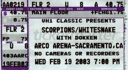 Scorpions / Whitesnake / Dokken on Feb 19, 2003 [667-small]