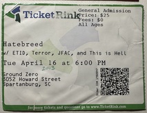 Hatebreed / Every Time I Die / Terror / Job for a Cowboy / This Is Hell on Apr 16, 2013 [696-small]